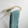 Фабрика Гуандун аксессуары для ванной комнаты из нержавеющей стали матовая золотая стена одинарное полотенце вешалка для полотенец кольцо