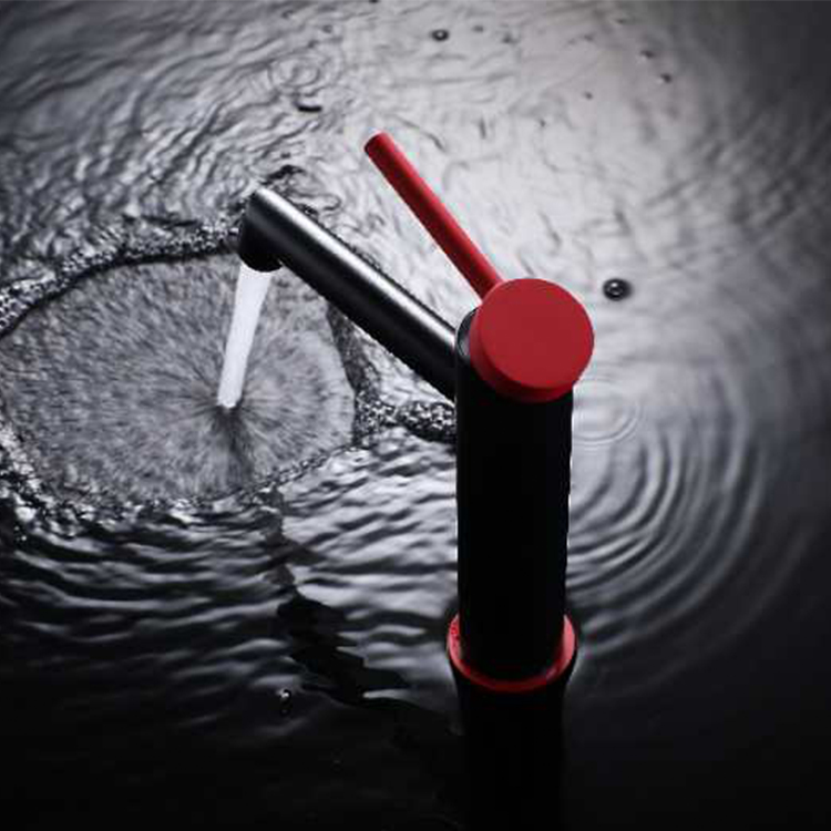 Kaiping Gockel ISO9001 Сантехника латунная с одной ручкой, установленная на палубе, смеситель для ванной комнаты, смеситель для раковины