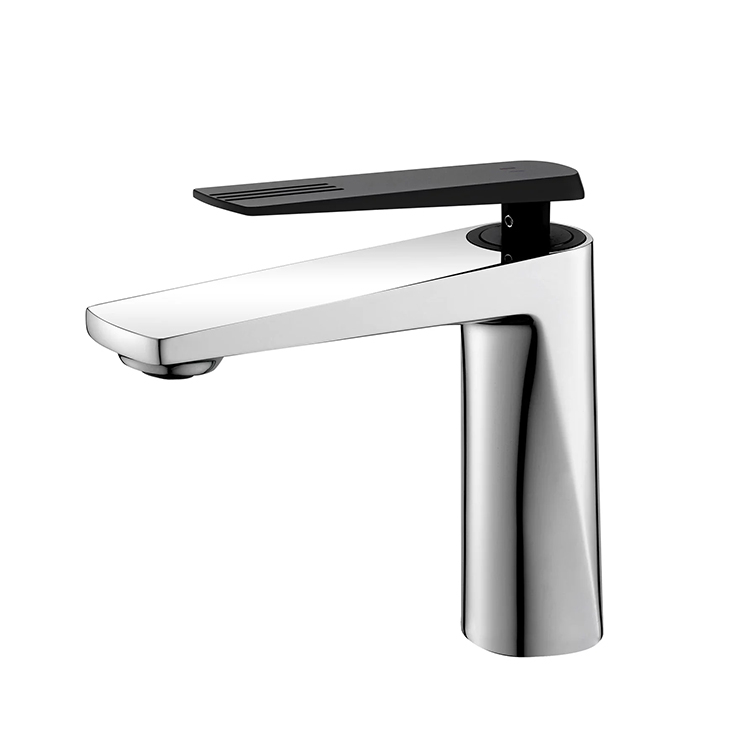 Новый дизайн латунный смеситель для раковины с одной ручкой, установленный на палубе, смеситель для ванной комнаты