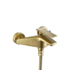 Guangdong 2021 Новый дизайн Настенный латунный золотой смеситель для душа в ванной комнате Смеситель для ванны