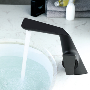 Kaiping Gockel, монтируемый на палубе, с одной ручкой, матовый черный смеситель для мытья посуды, смеситель для раковины для ванной комнаты
