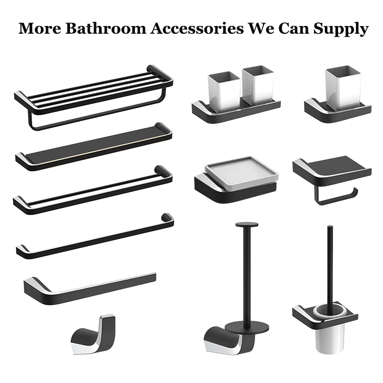 Современные аксессуары для декора ванной комнаты, латунный держатель для полотенец, настенное крепление, лестница, вешалка для полотенец