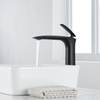2021 новый дизайн латунный однорычажный настольный матовый черный высокий смеситель для мытья посуды смеситель для раковины для ванной комнаты